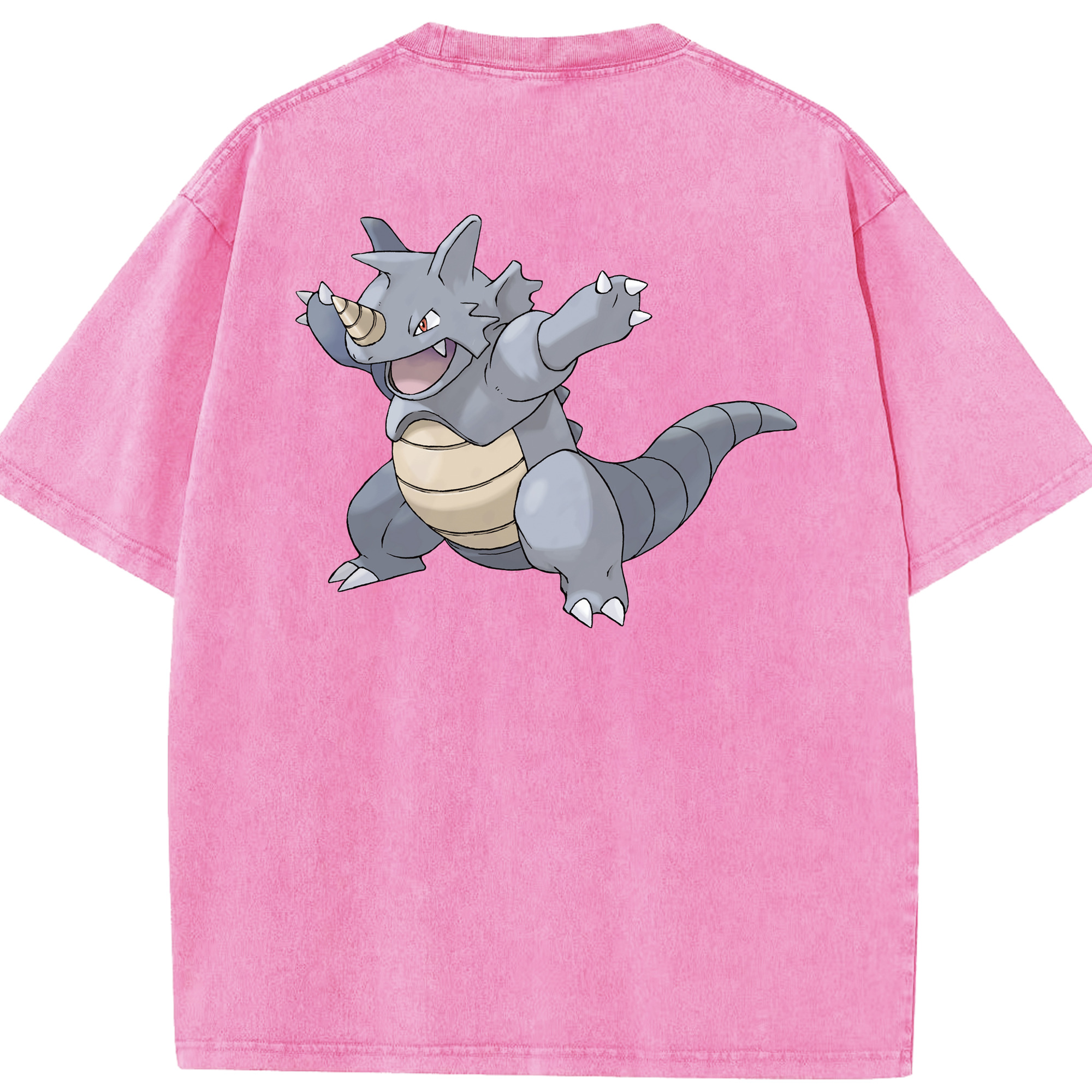 （画像用） ポケットモンスター Pokémon 綿100% ヴィンテージ風 半袖Tシャツ（背面プリント）